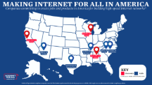 Making Internet For All in America Map